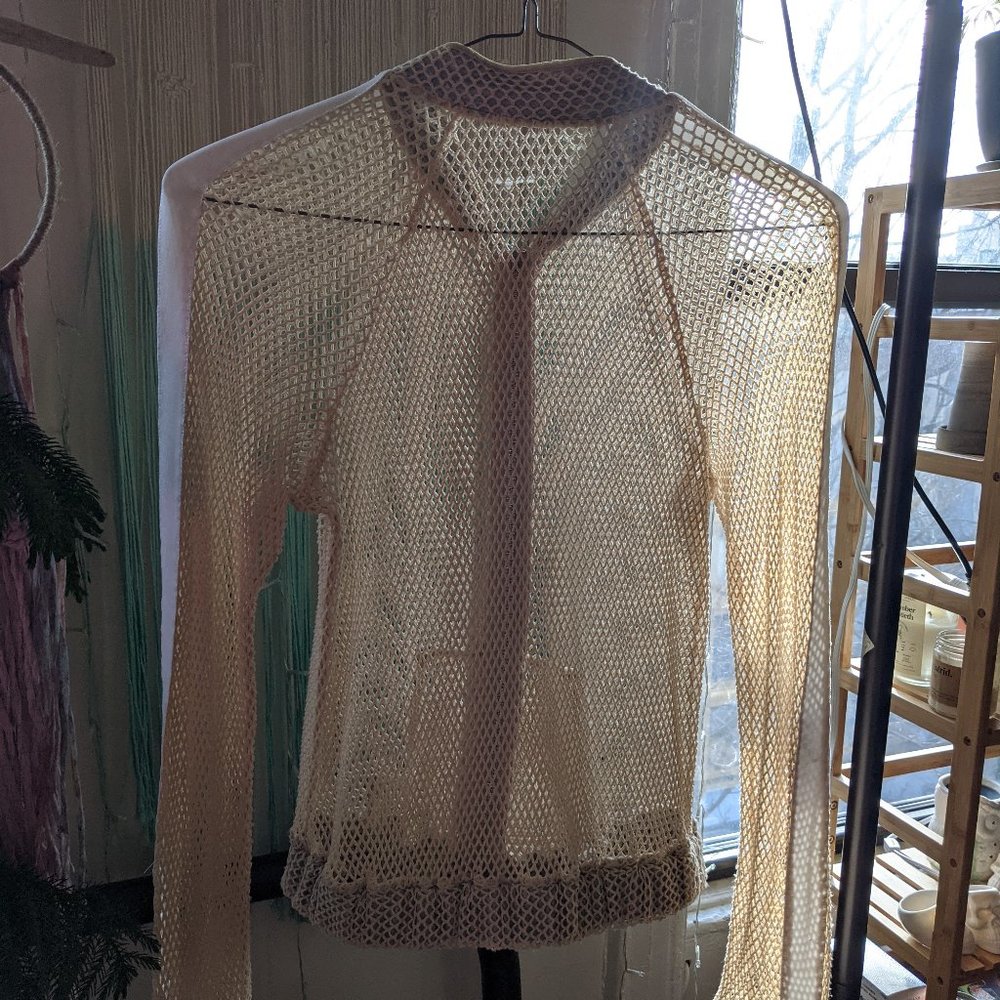 Charlotte Ronson Netted Jacket Spring 2013 - Picture 2 of 5